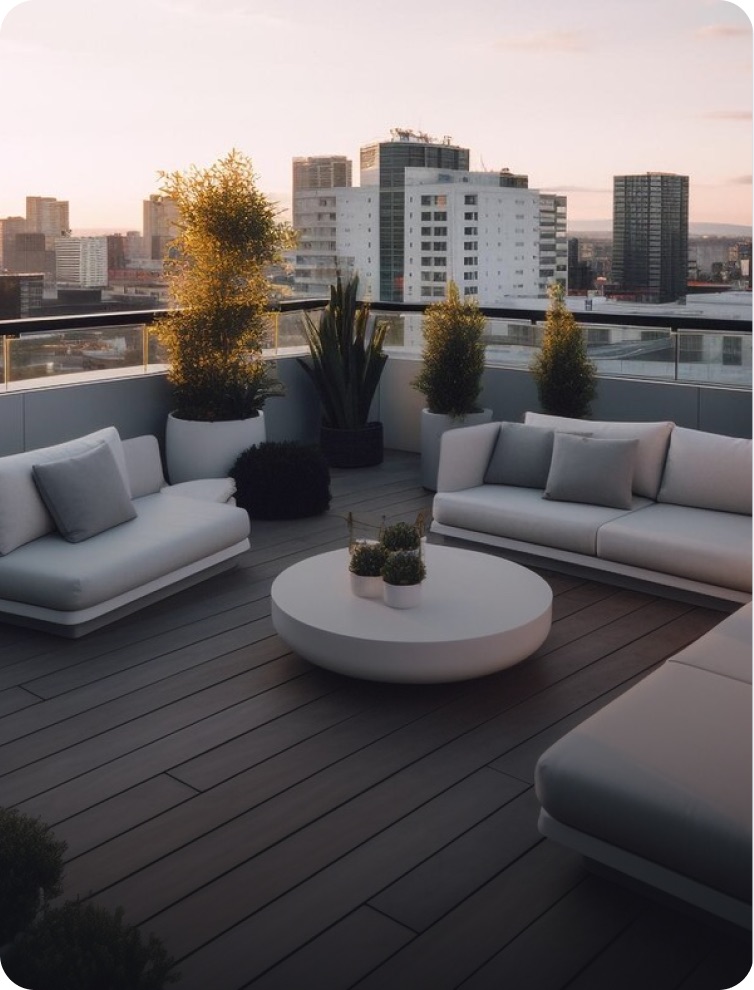 Modern penthouses