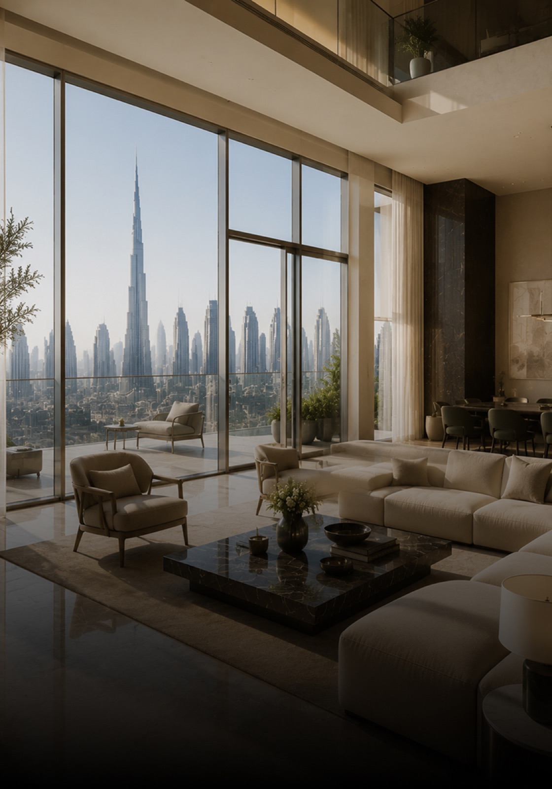 Modern penthouses