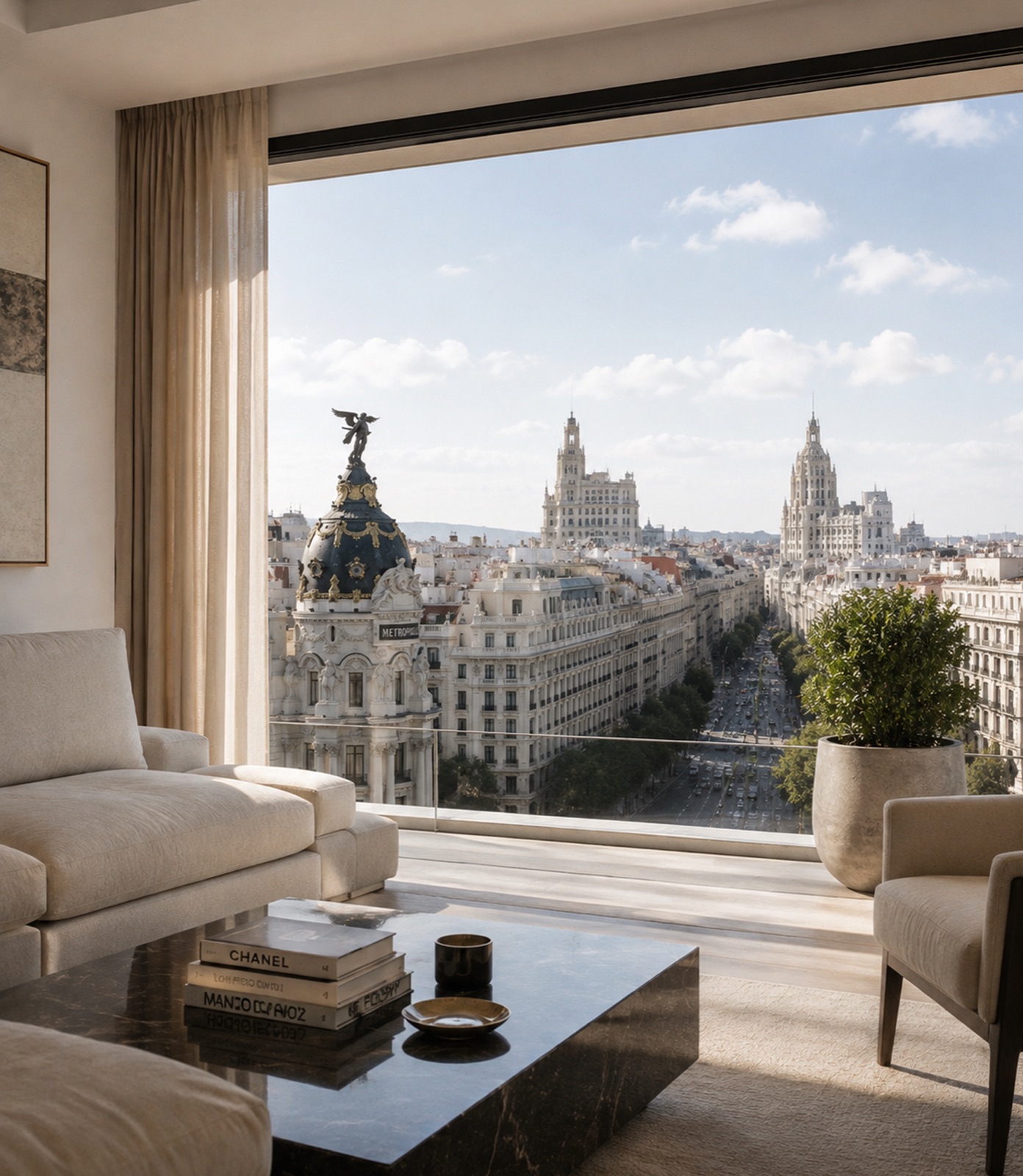 Luxury apartments in Madrid