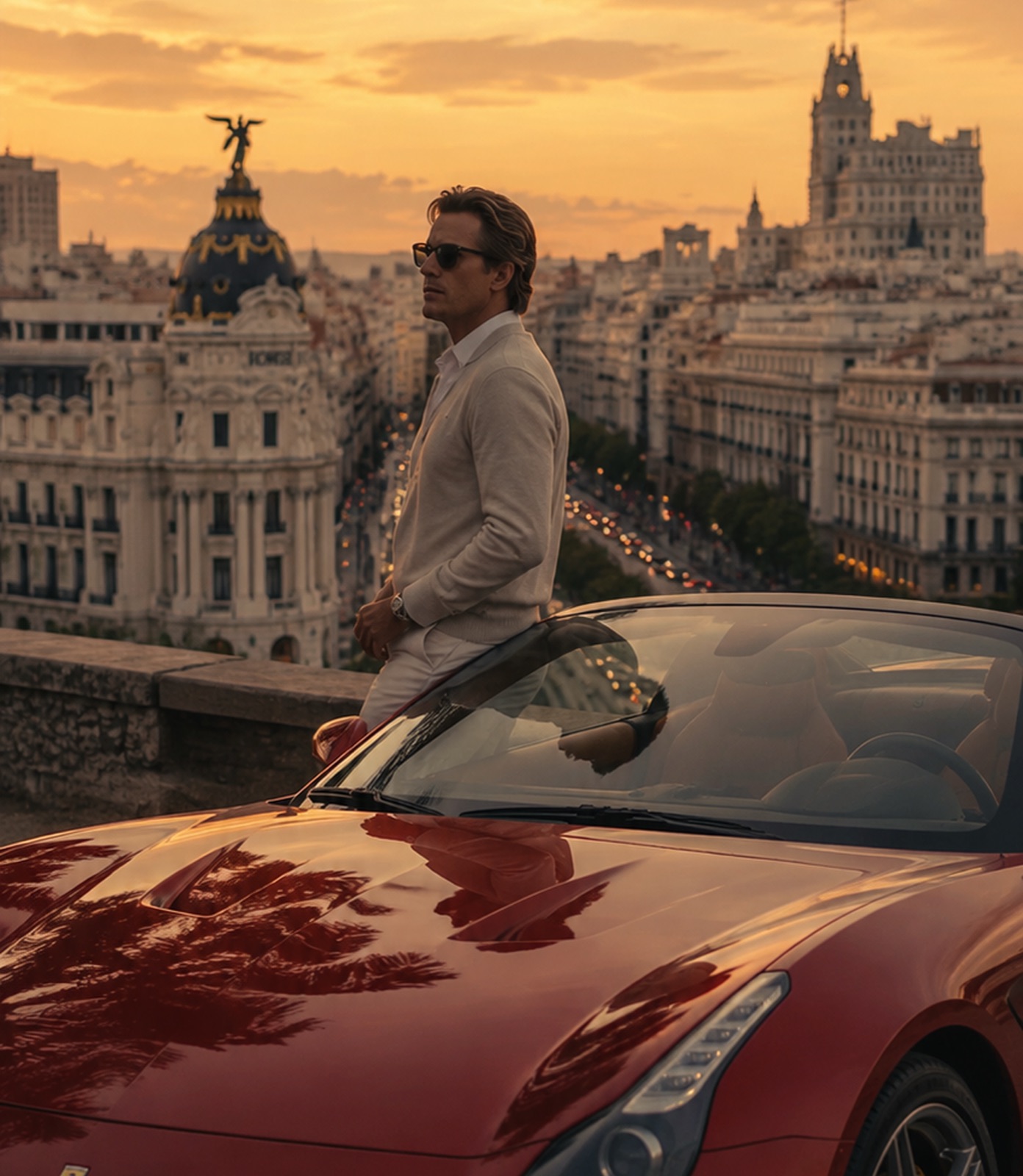 Luxury cars for rent in Madrid