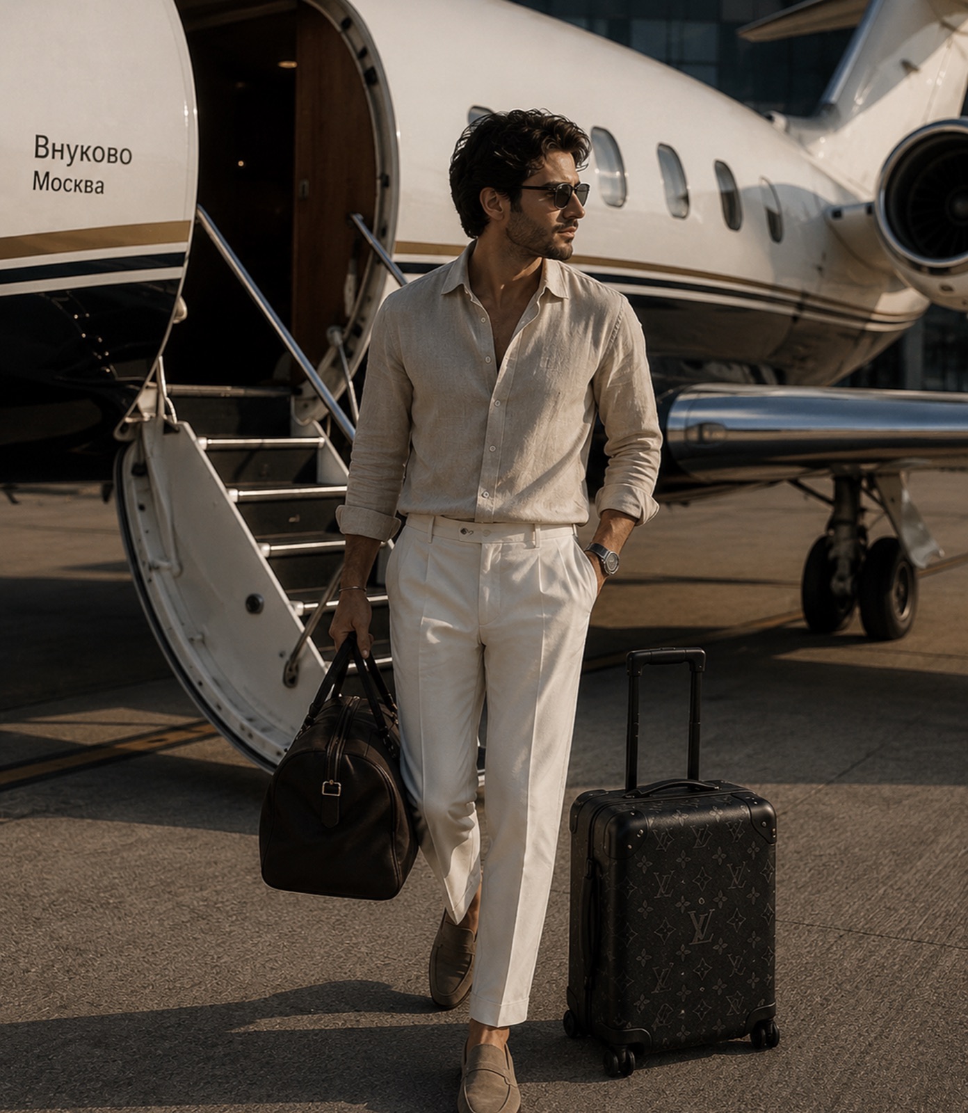 Private jet for rent in Moscow