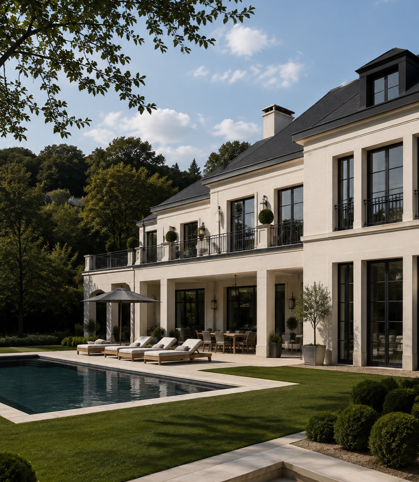 Luxury villas in Paris