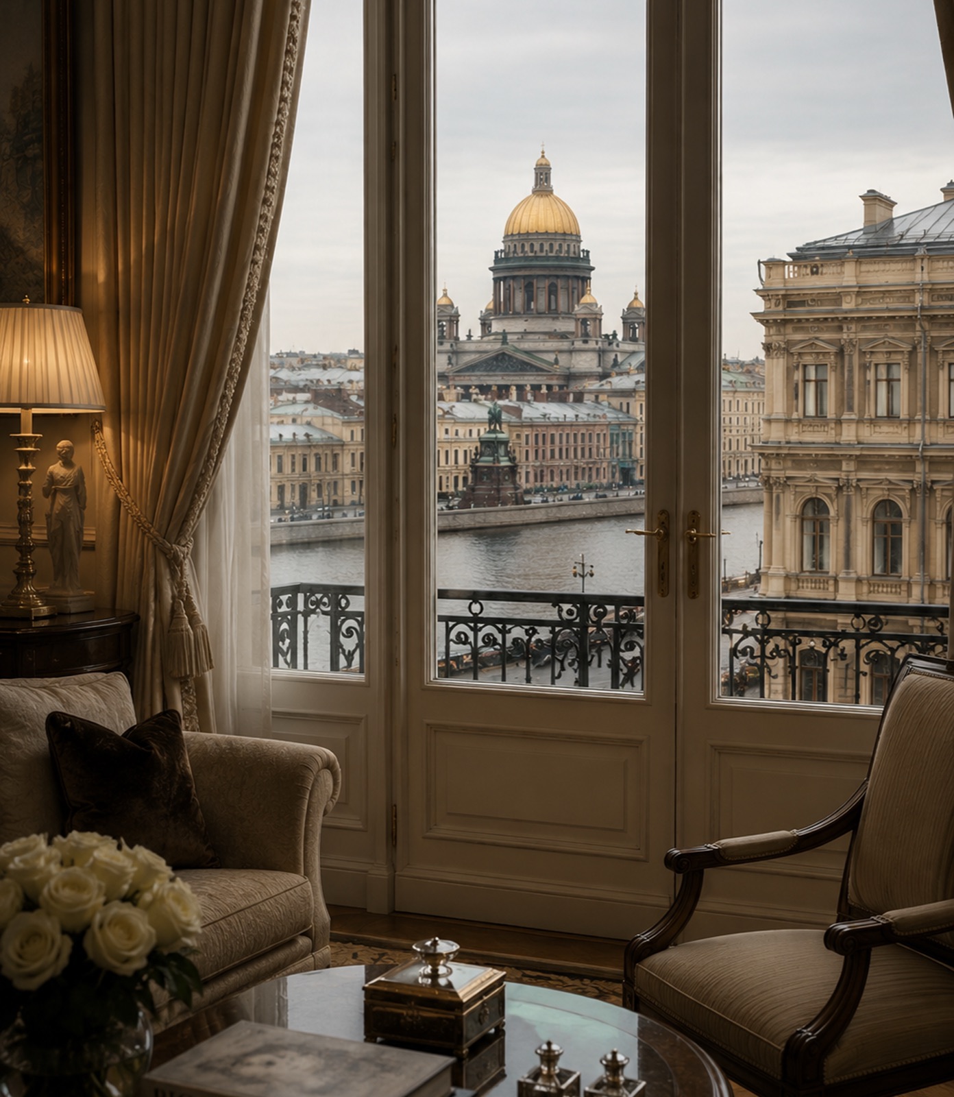 Luxury apartments in Saint Petersburg