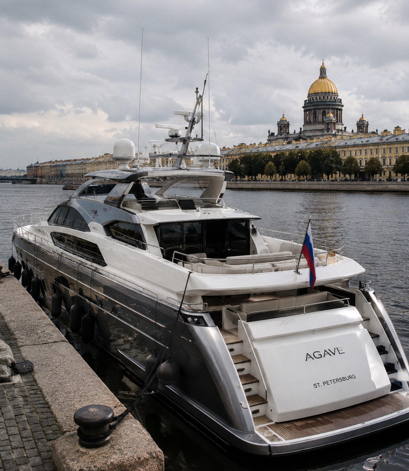 Luxury yachts for rent in Saint Petersburg
