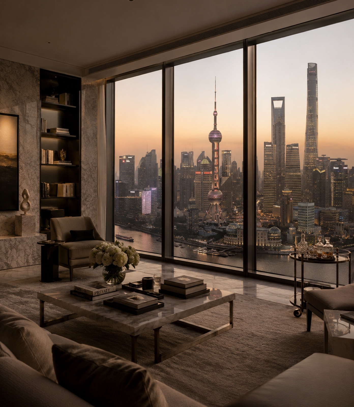 Luxury apartments in Shanghai