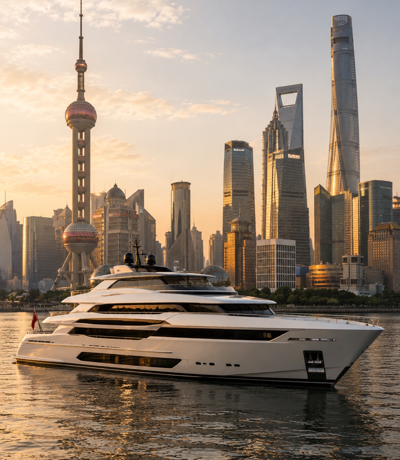 Luxury yachts for rent in Shanghai