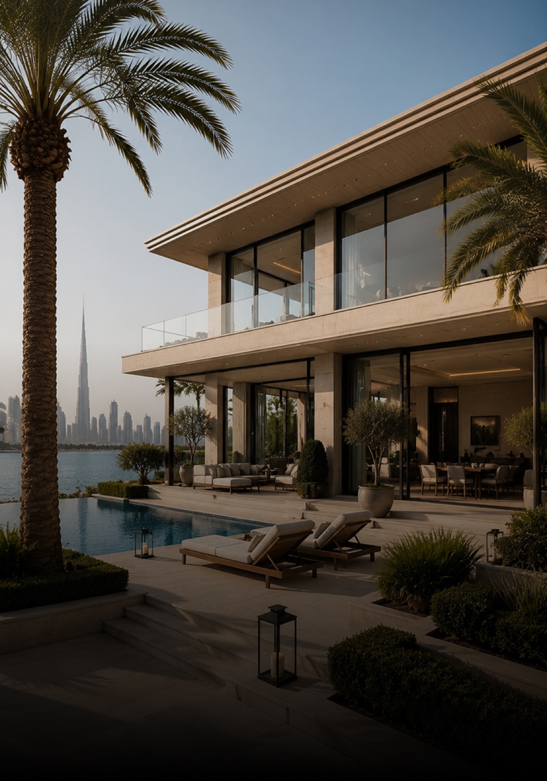 Modern villas