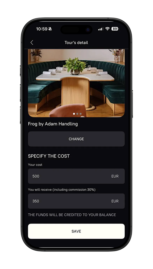Setting the price — скриншот 1