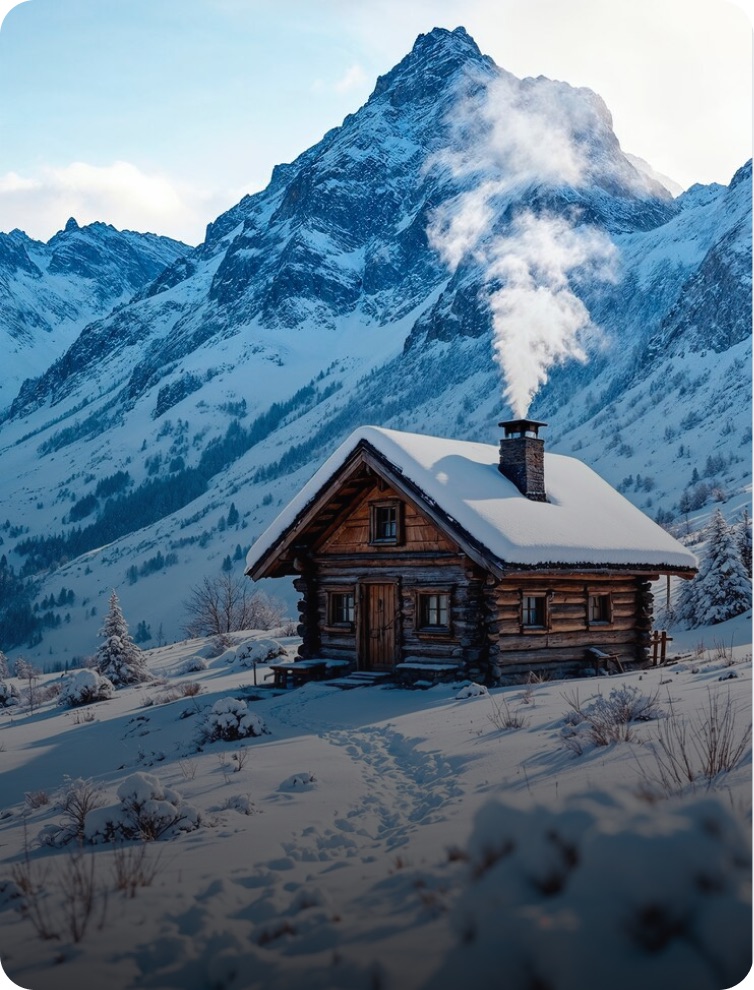 Mountain chalets